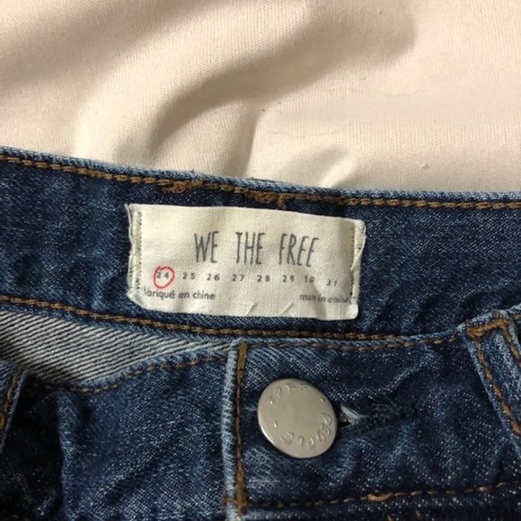 We The Free Mid Rise Jean Shorts 24 - Picture 3 of 3